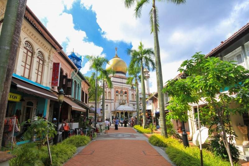 Хостел Kampong @ Arab Сингапур Экстерьер фото
